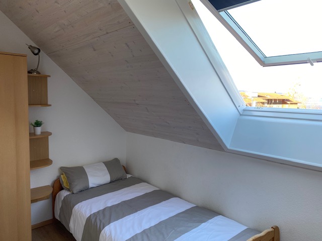 Waschmaschine mit integriertem Trockner in der Ferienwohnung Panoramablick